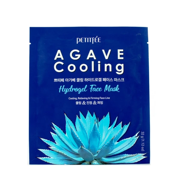 Маска гидрогелевая с охлаждающим эффектом для лица / Agave Cooling Hydrogel Face Mask 32 гр