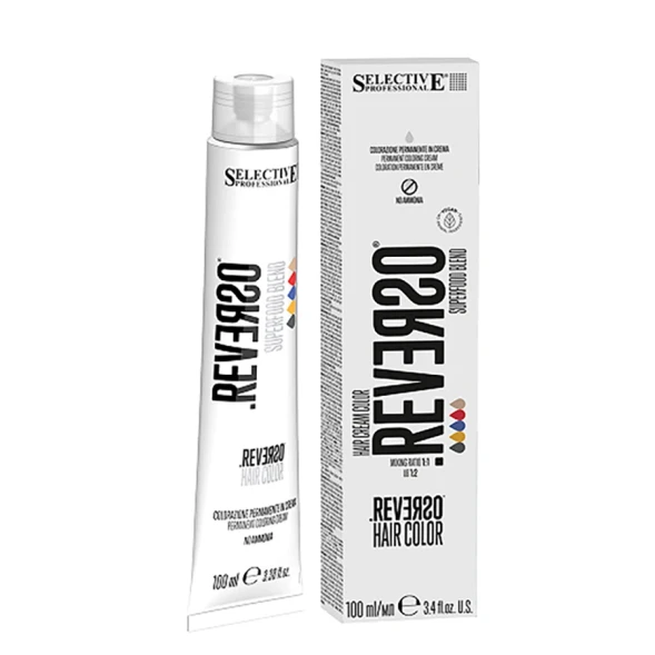7.2 краска для волос, блондин бежевый / Reverso Hair Color 100 мл