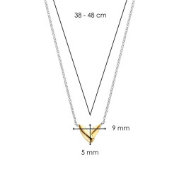 TI SENTO Колье Necklace silver 925 (3990SY/42)
