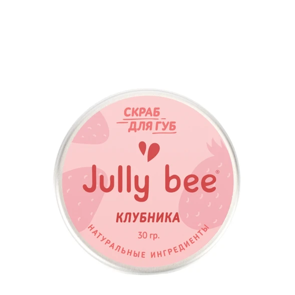 Скраб для губ, клубника / Jully Bee 30 гр