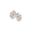 TI SENTO Серьги Earrings silver 925 (7754ZR)
