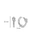 TI SENTO Серьги Earrings silver 925 (7897ST)
